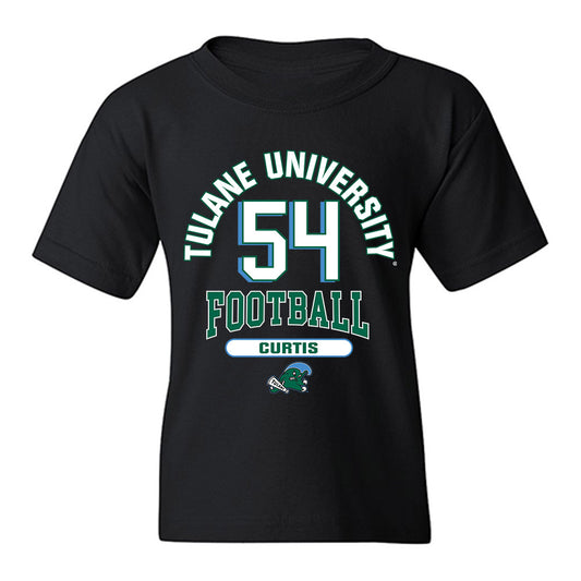 Tulane - NCAA Football : Jeffrey Curtis - Classic Fashion Shersey Youth T-Shirt-0