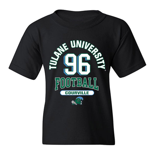 Tulane - NCAA Football : Jackson Courville - Classic Fashion Shersey Youth T-Shirt-0