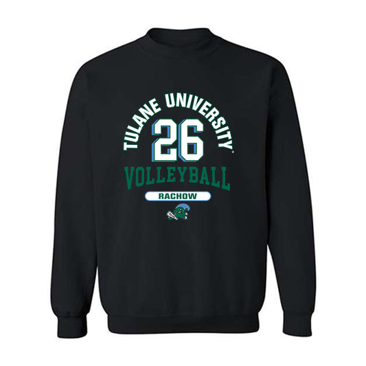 Tulane - NCAA Women's Volleyball : Zoe Rachow - Classic Fashion Shersey Crewneck Sweatshirt-0