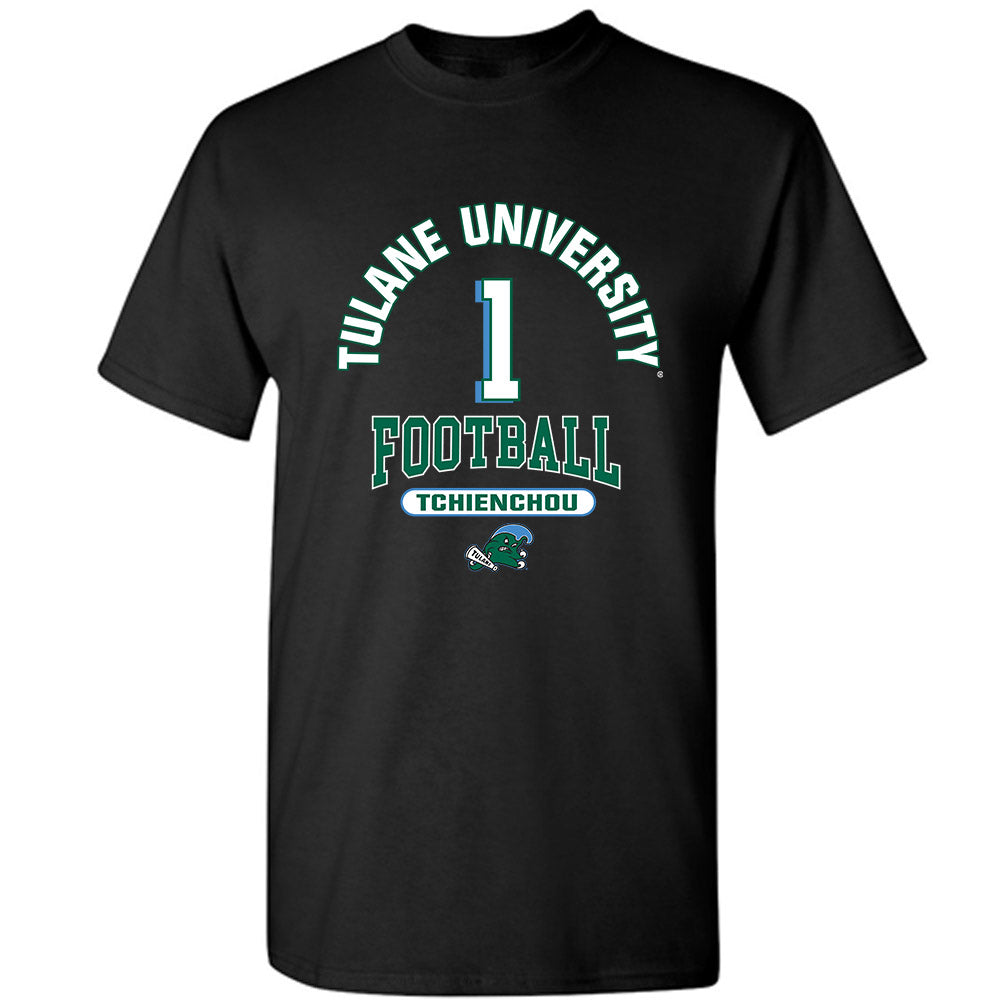 Tulane - NCAA Football : Jack Tchienchou - Classic Fashion Shersey T-Shirt-0