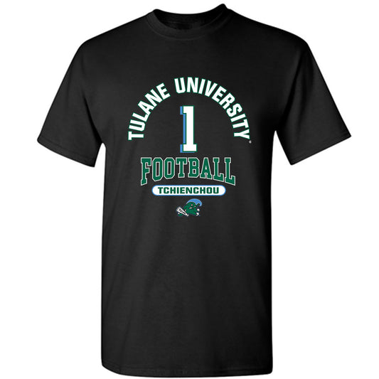 Tulane - NCAA Football : Jack Tchienchou - Classic Fashion Shersey T-Shirt-0
