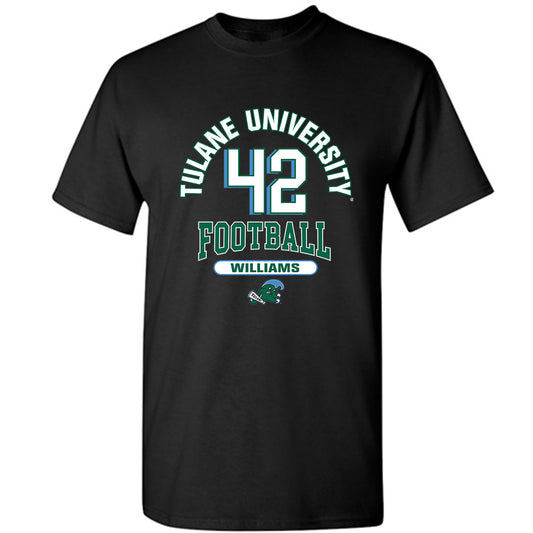 Tulane - NCAA Football : Makai Williams - Classic Fashion Shersey T-Shirt-0