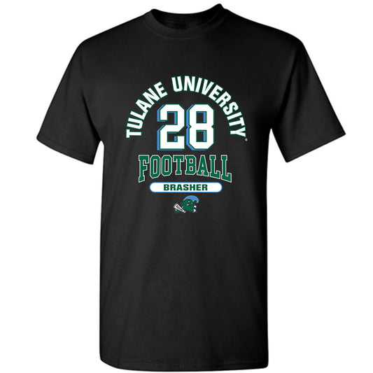 Tulane - NCAA Football : Dylan Brasher - Classic Fashion Shersey T-Shirt-0