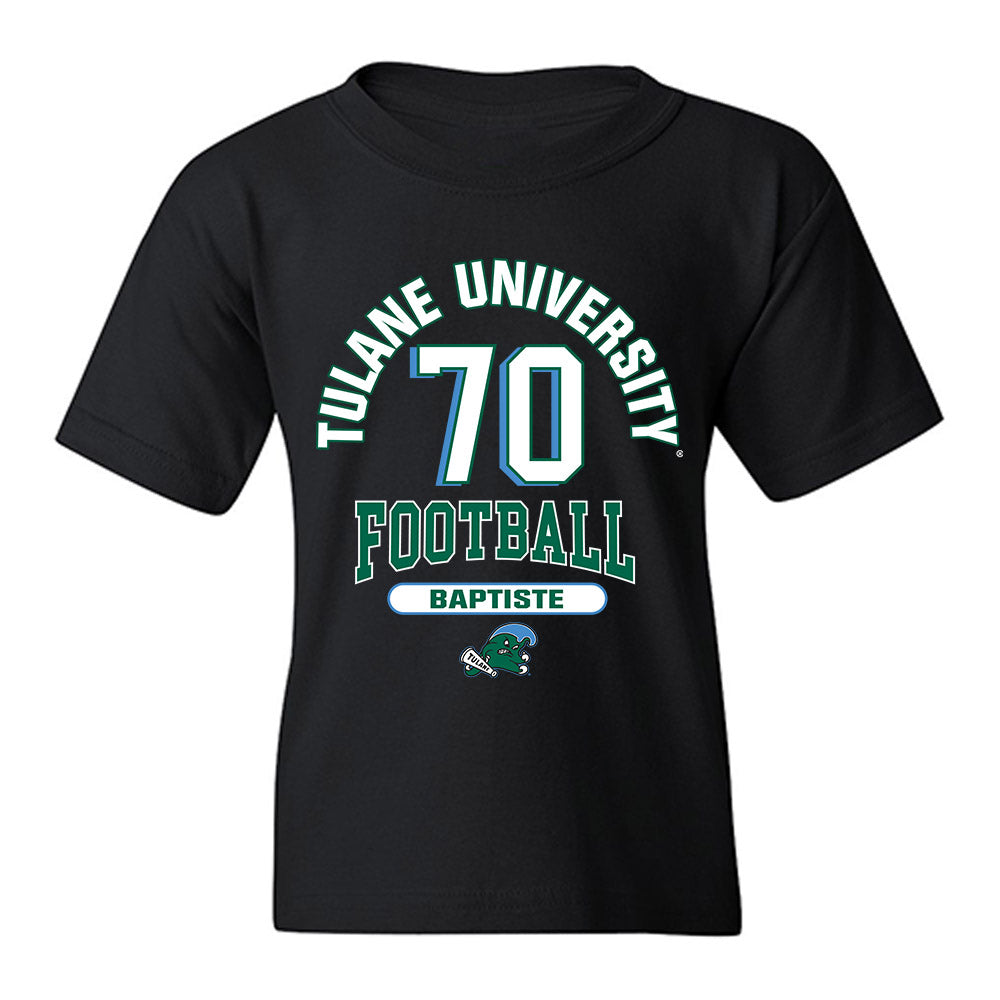 Tulane - NCAA Football : Juelz Baptiste - Classic Fashion Shersey Youth T-Shirt-0