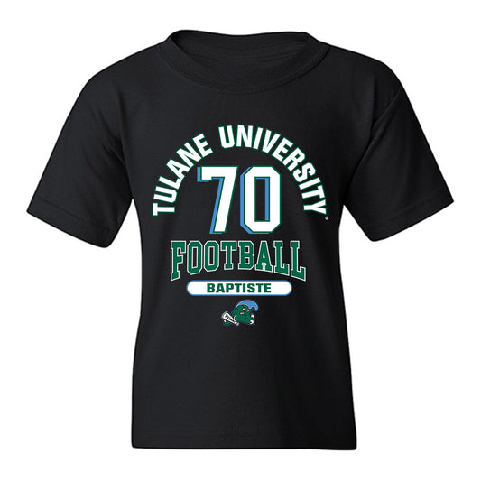 Tulane - NCAA Football : Juelz Baptiste - Classic Fashion Shersey Youth T-Shirt-0