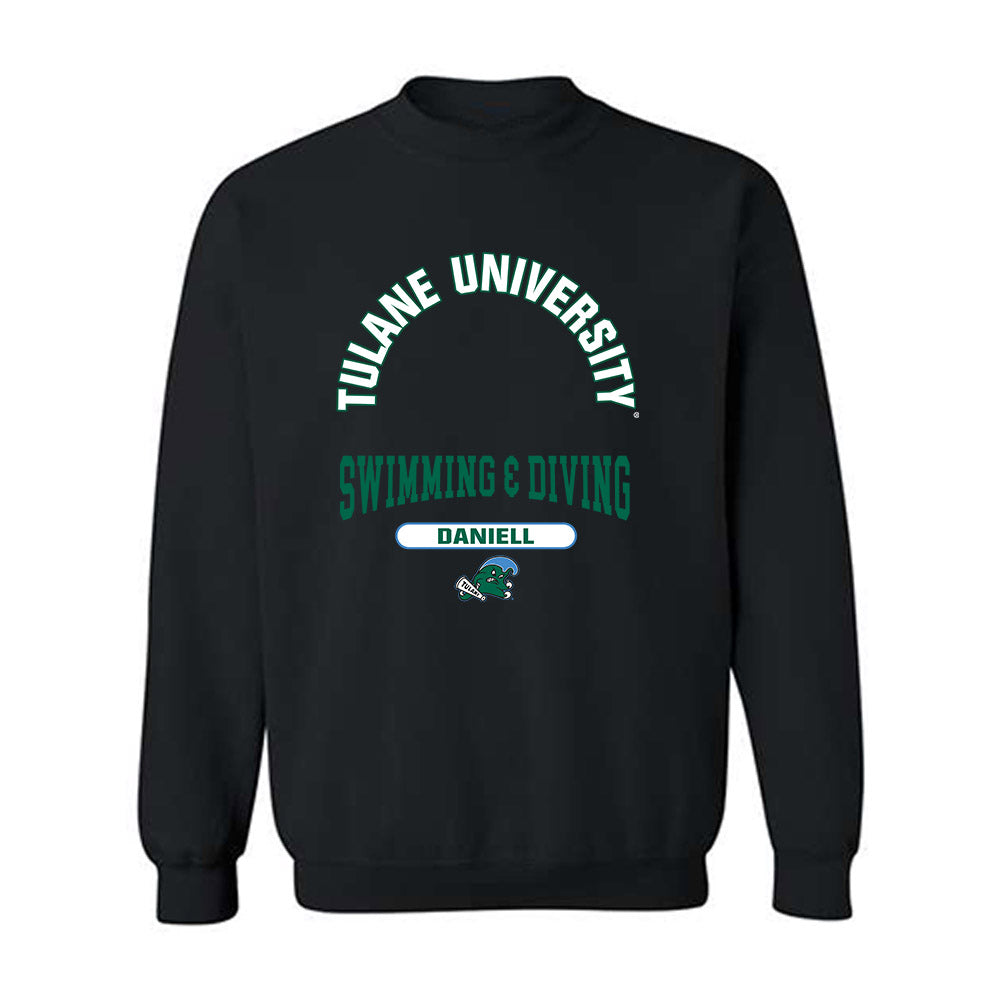 Tulane - NCAA Women's Swimming & Diving : Kaylee Daniell - Classic Fashion Shersey Crewneck Sweatshirt-0