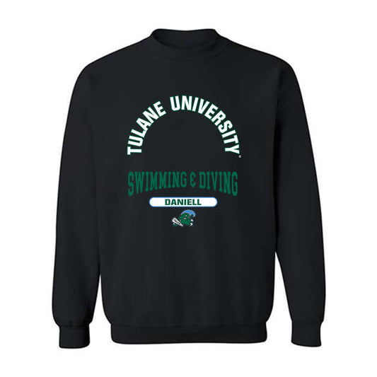 Tulane - NCAA Women's Swimming & Diving : Kaylee Daniell - Classic Fashion Shersey Crewneck Sweatshirt-0