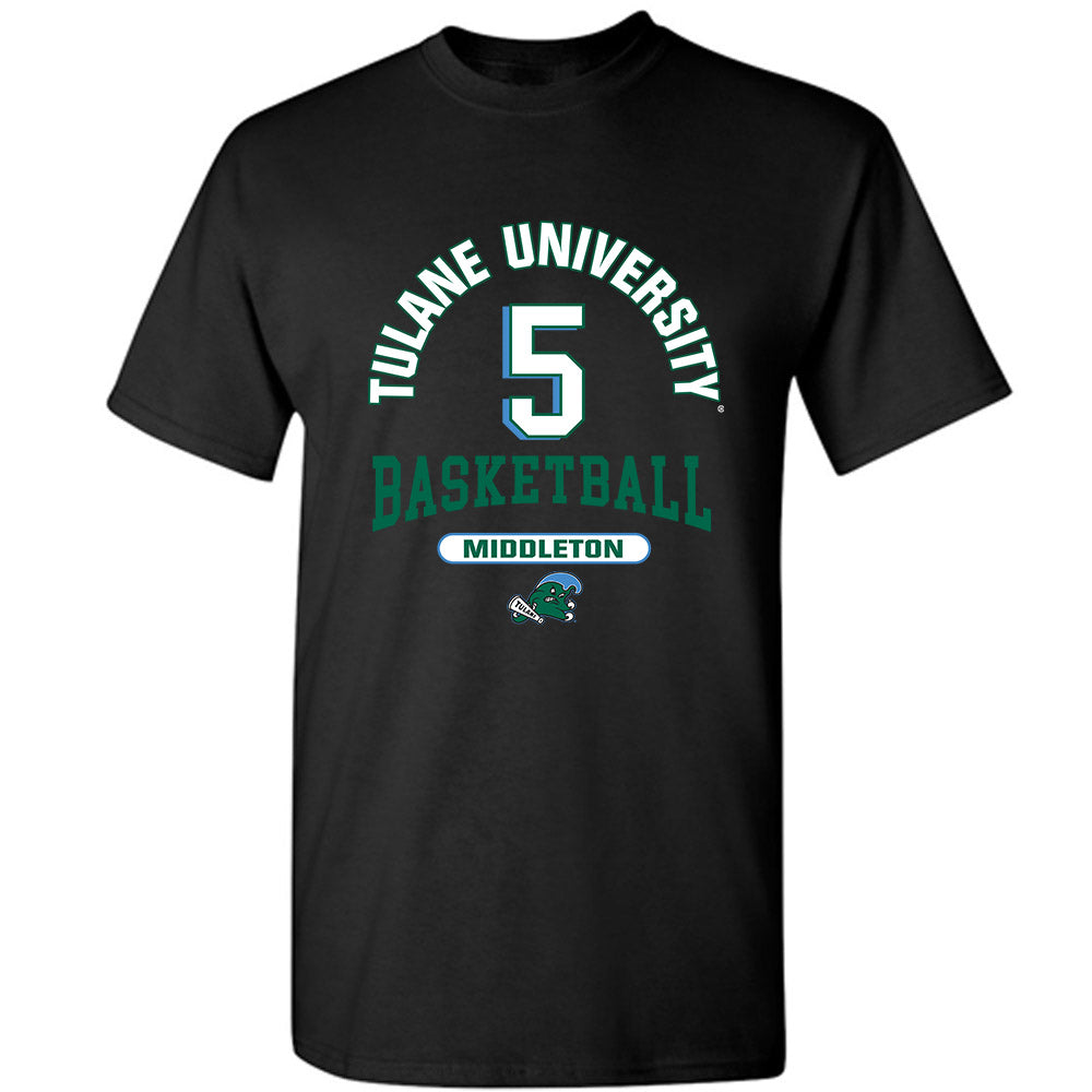 Tulane - NCAA Men's Basketball : Scotty Middleton - Classic Fashion Shersey T-Shirt-0