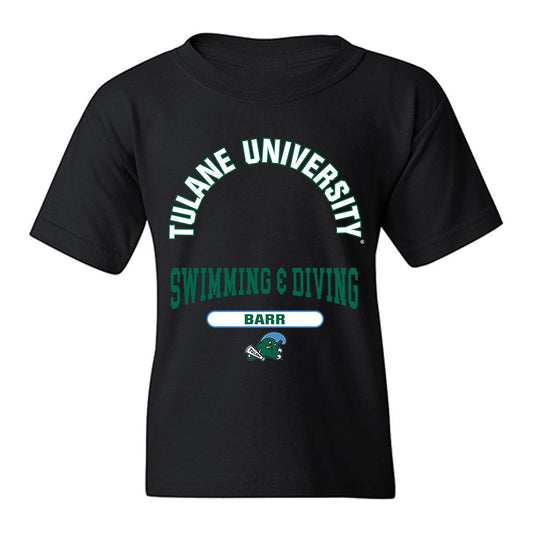 Tulane - NCAA Women's Swimming & Diving : Emma Barr - Classic Fashion Shersey Youth T-Shirt-0