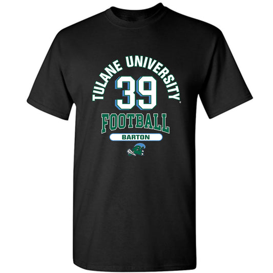 Tulane - NCAA Football : John Barton - Classic Fashion Shersey T-Shirt-0