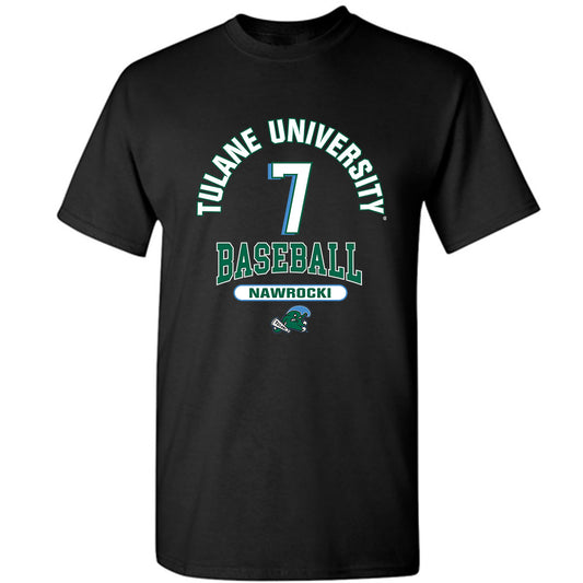 Tulane - NCAA Baseball : Nolan Nawrocki - Classic Fashion Shersey T-Shirt-0