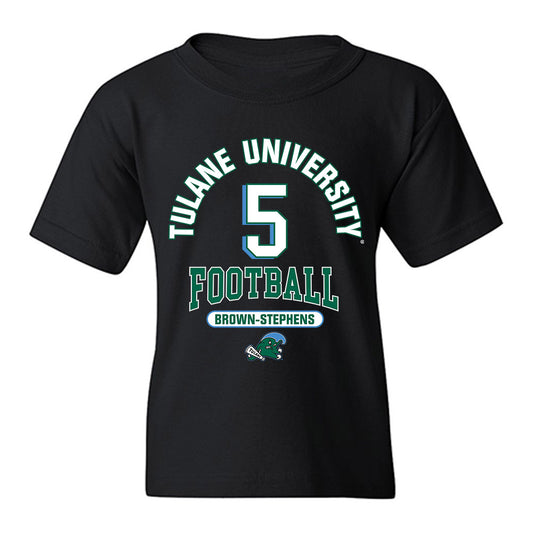 Tulane - NCAA Football : Anthony Brown-Stephens - Classic Fashion Shersey Youth T-Shirt-0