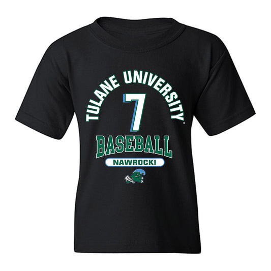 Tulane - NCAA Baseball : Nolan Nawrocki - Classic Fashion Shersey Youth T-Shirt-0
