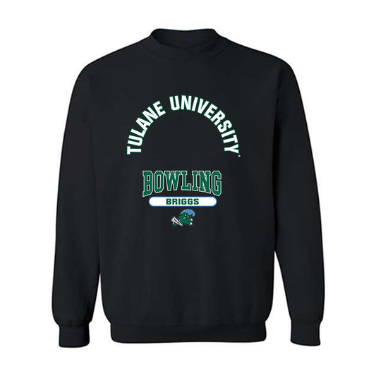 Tulane - NCAA Women's Bowling : Malia Briggs - Classic Fashion Shersey Crewneck Sweatshirt-0