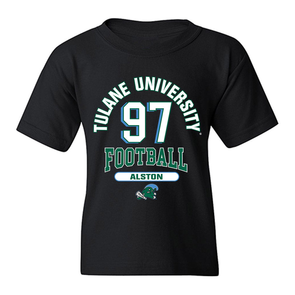 Tulane - NCAA Football : Nikolas Alston - Classic Fashion Shersey Youth T-Shirt-0
