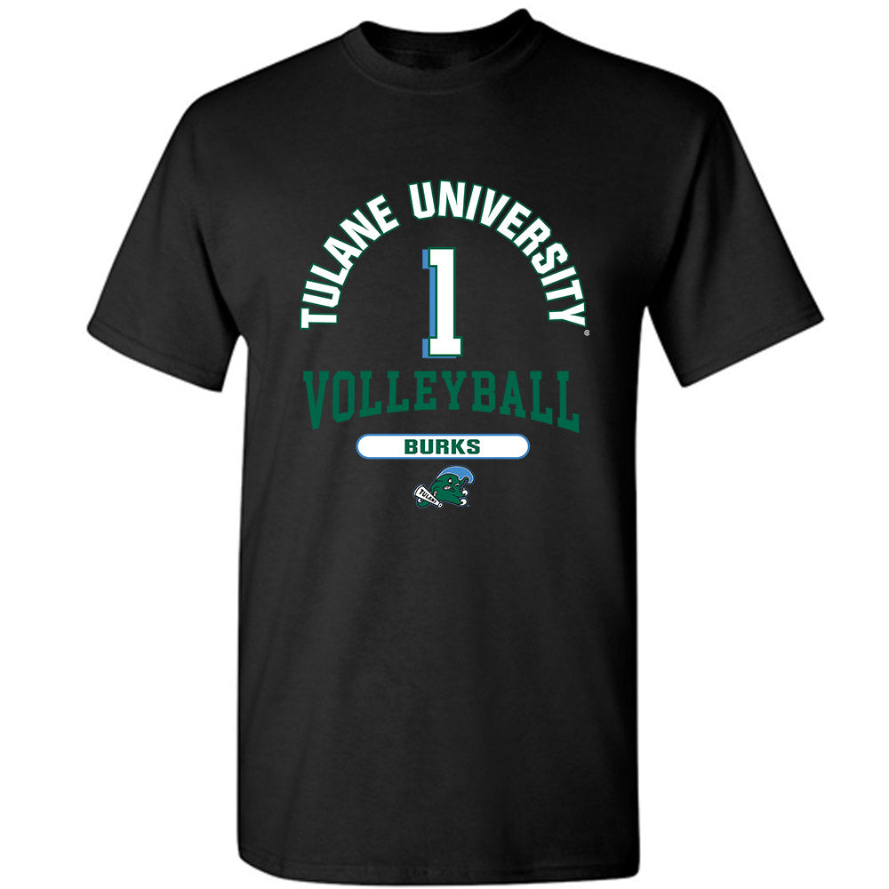 Tulane - NCAA Women's Volleyball : Avery Burks - Classic Fashion Shersey T-Shirt-0