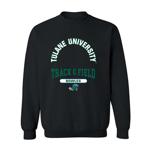 Tulane - NCAA Men's Track & Field : Jay Bowles - Classic Fashion Shersey Crewneck Sweatshirt-0