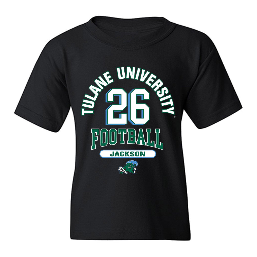 Tulane - NCAA Football : Dorion Jackson - Classic Fashion Shersey Youth T-Shirt-0