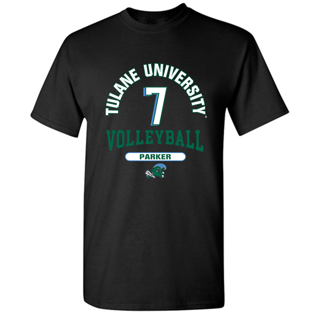 Tulane - NCAA Women's Volleyball : Bellamy Parker - Classic Fashion Shersey T-Shirt-0