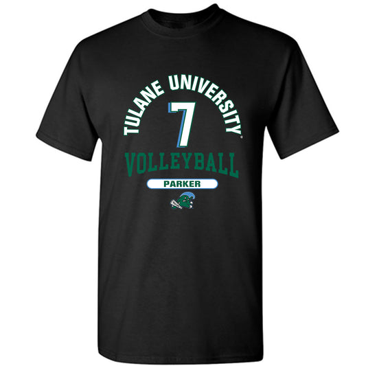 Tulane - NCAA Women's Volleyball : Bellamy Parker - Classic Fashion Shersey T-Shirt-0
