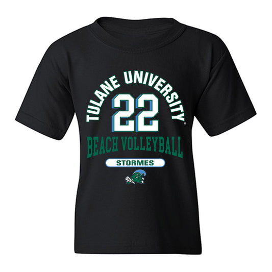 Tulane - NCAA Beach Volleyball : Kaydence Stormes - Classic Fashion Shersey Youth T-Shirt-0