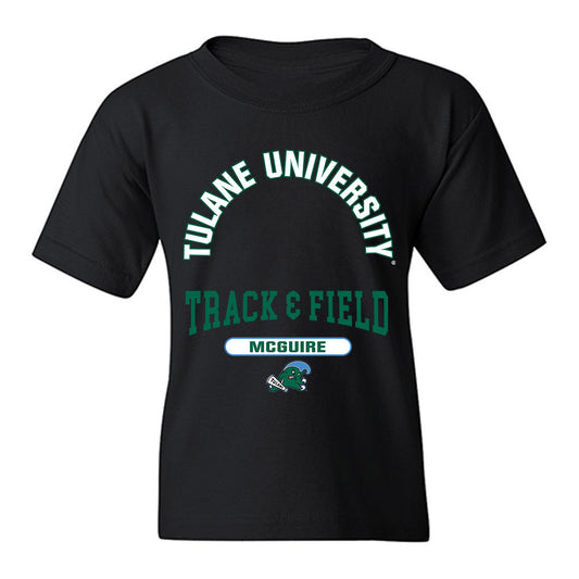 Tulane - NCAA Men's Track & Field : Christian McGuire - Classic Fashion Shersey Youth T-Shirt-0