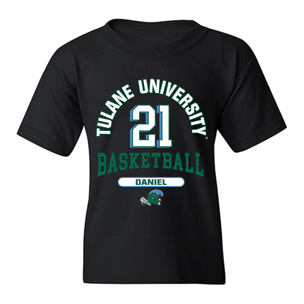 Tulane - NCAA Women's Basketball : Kanija Daniel - Classic Fashion Shersey Youth T-Shirt-0
