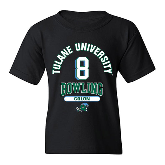 Tulane - NCAA Women's Bowling : Valeria Colon - Classic Fashion Shersey Youth T-Shirt-0
