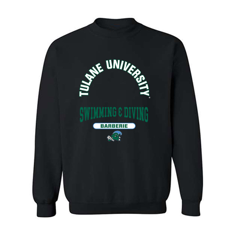 Tulane - NCAA Women's Swimming & Diving : Danielle Barberie - Classic Fashion Shersey Crewneck Sweatshirt-0