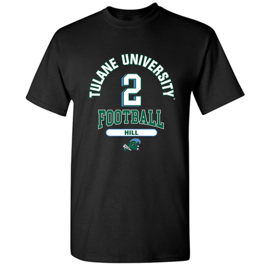 Tulane - NCAA Football : Destyn Hill - Classic Fashion Shersey T-Shirt-0