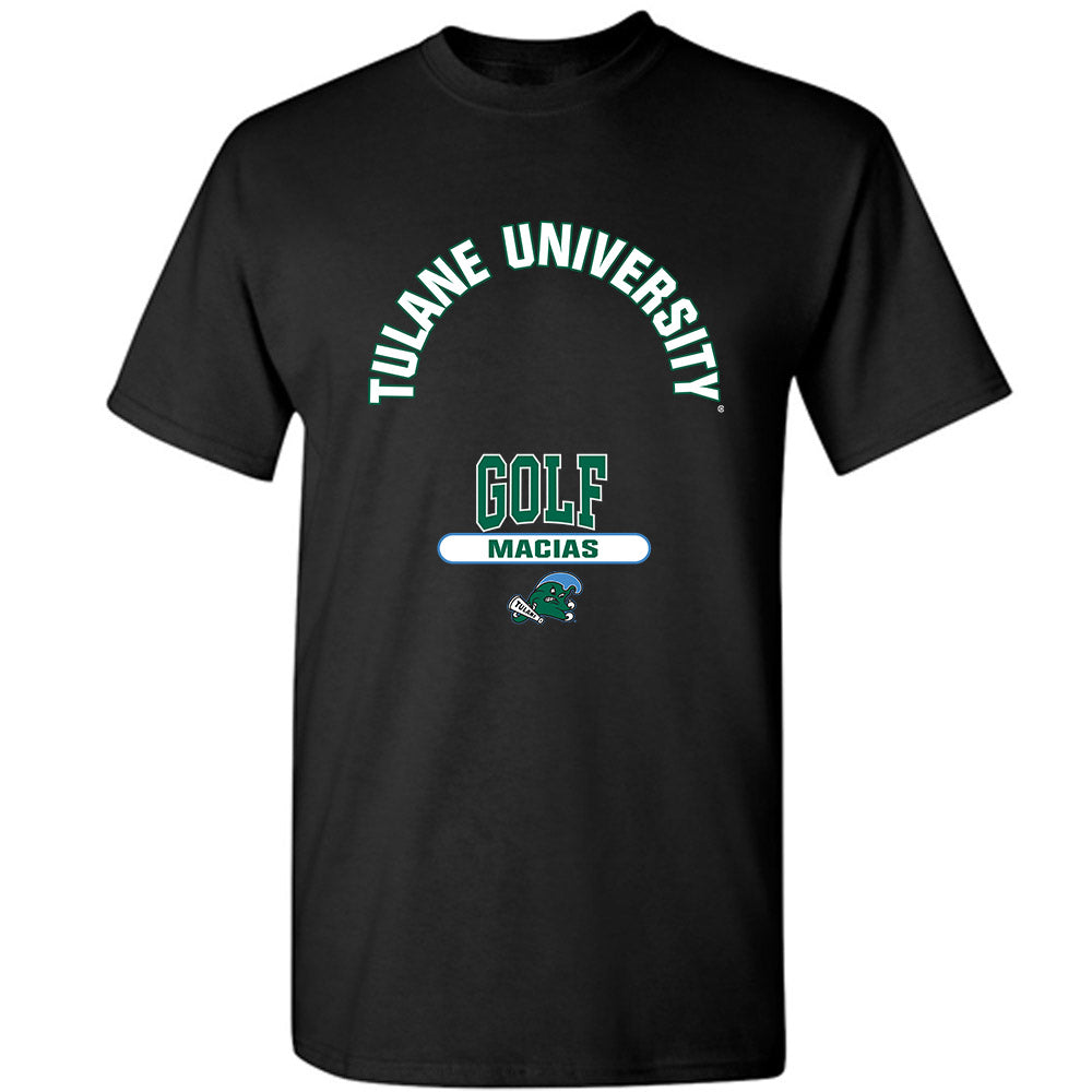 Tulane - NCAA Women's Golf : Sophia Macias - Classic Fashion Shersey T-Shirt-0