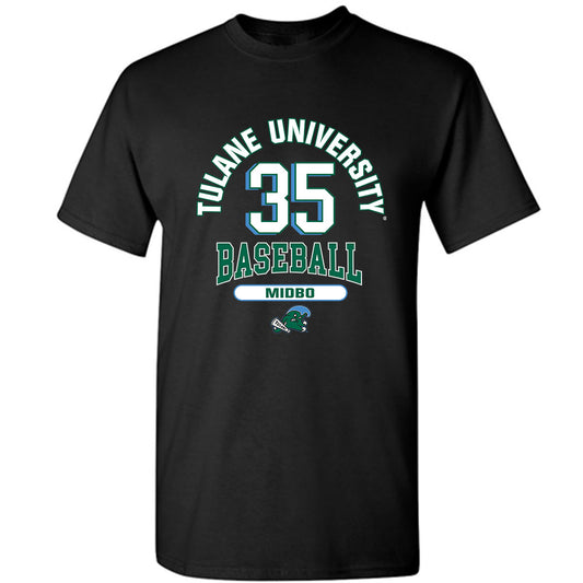 Tulane - NCAA Baseball : Joshua Midbo - Classic Fashion Shersey T-Shirt-0