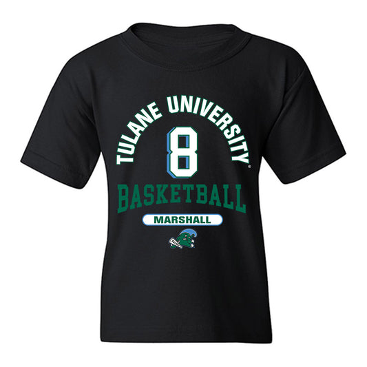 Tulane - NCAA Women's Basketball : Mecailin Marshall - Classic Fashion Shersey Youth T-Shirt-0