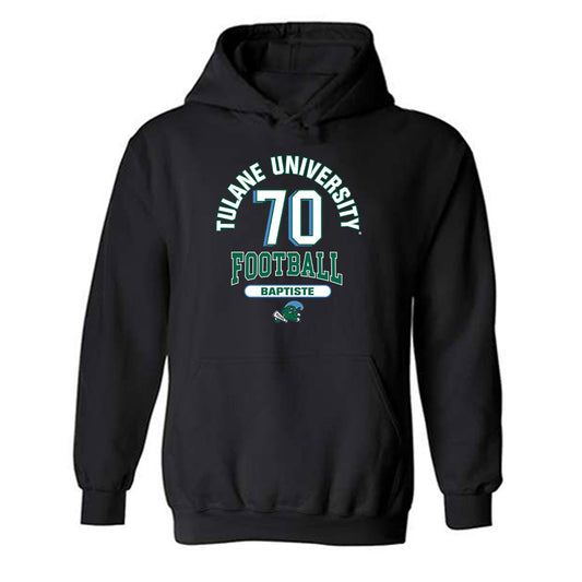 Tulane - NCAA Football : Juelz Baptiste - Classic Fashion Shersey Hooded Sweatshirt-0