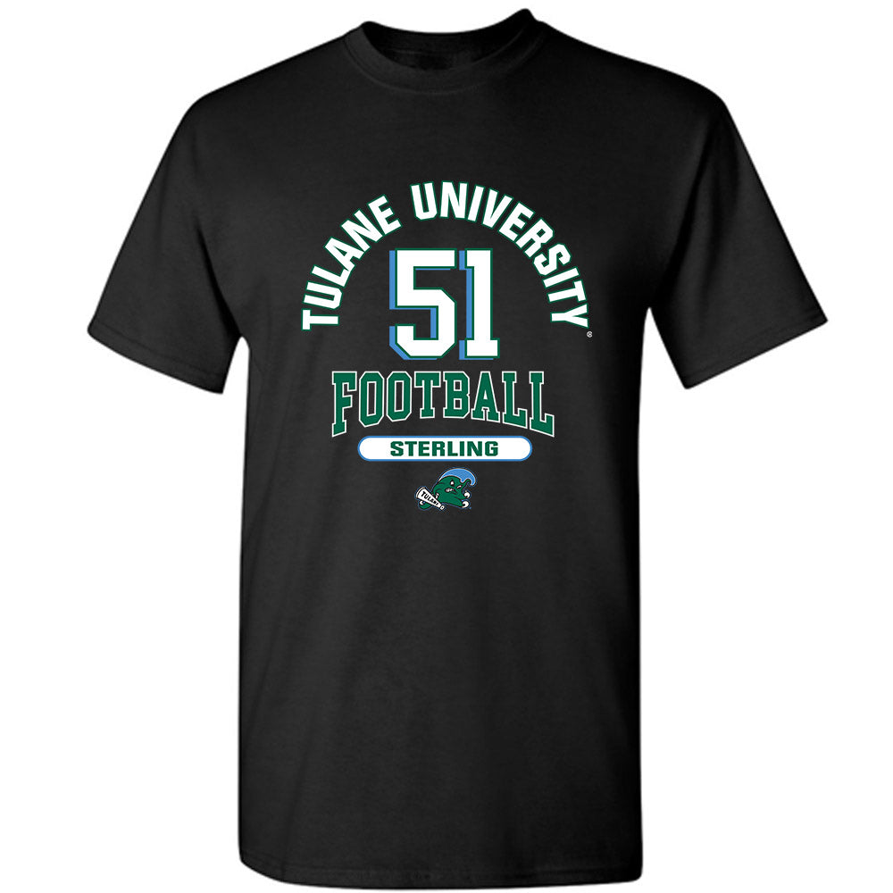 Tulane - NCAA Football : Reshad Sterling - Classic Fashion Shersey T-Shirt-0
