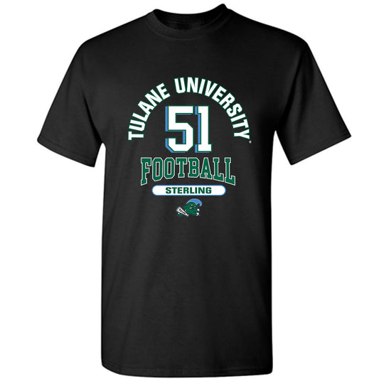 Tulane - NCAA Football : Reshad Sterling - Classic Fashion Shersey T-Shirt-0