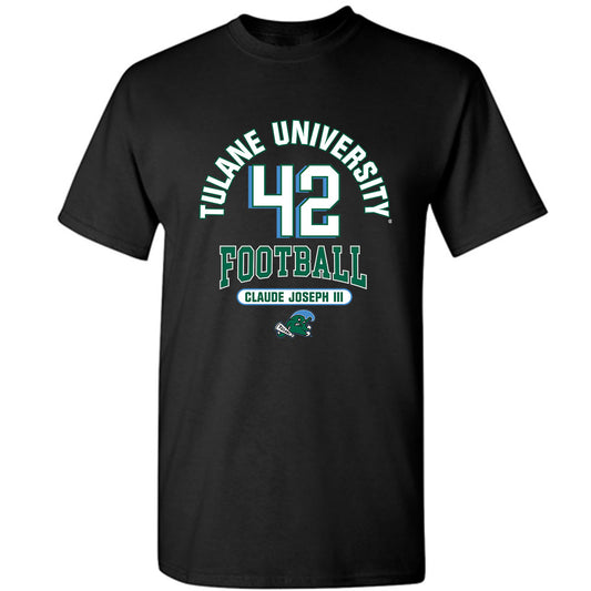 Tulane - NCAA Football : Jean Claude Joseph III - Classic Fashion Shersey T-Shirt-0