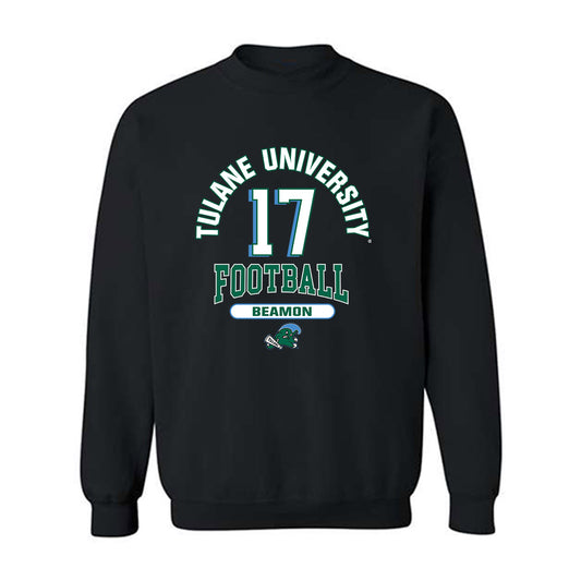 Tulane - NCAA Football : Jay beamon - Classic Fashion Shersey Crewneck Sweatshirt-0