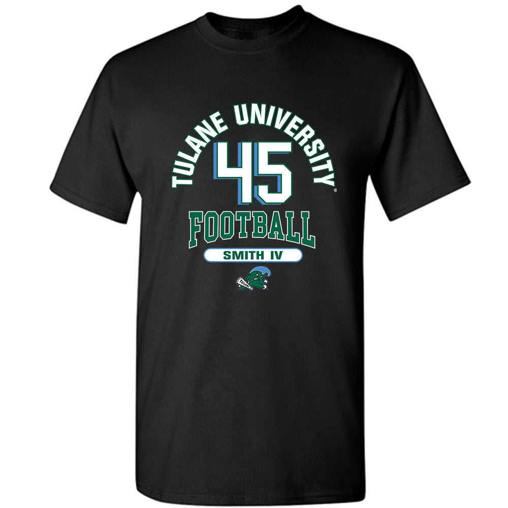 Tulane - NCAA Football : Ed Smith IV - Classic Fashion Shersey T-Shirt-0