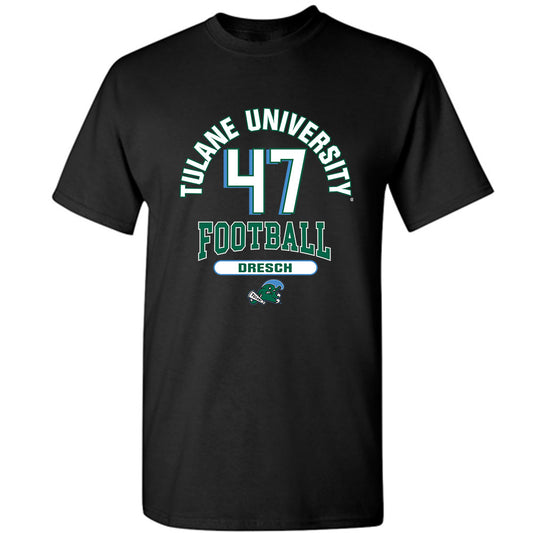 Tulane - NCAA Football : Zachary Dresch - Classic Fashion Shersey T-Shirt-0