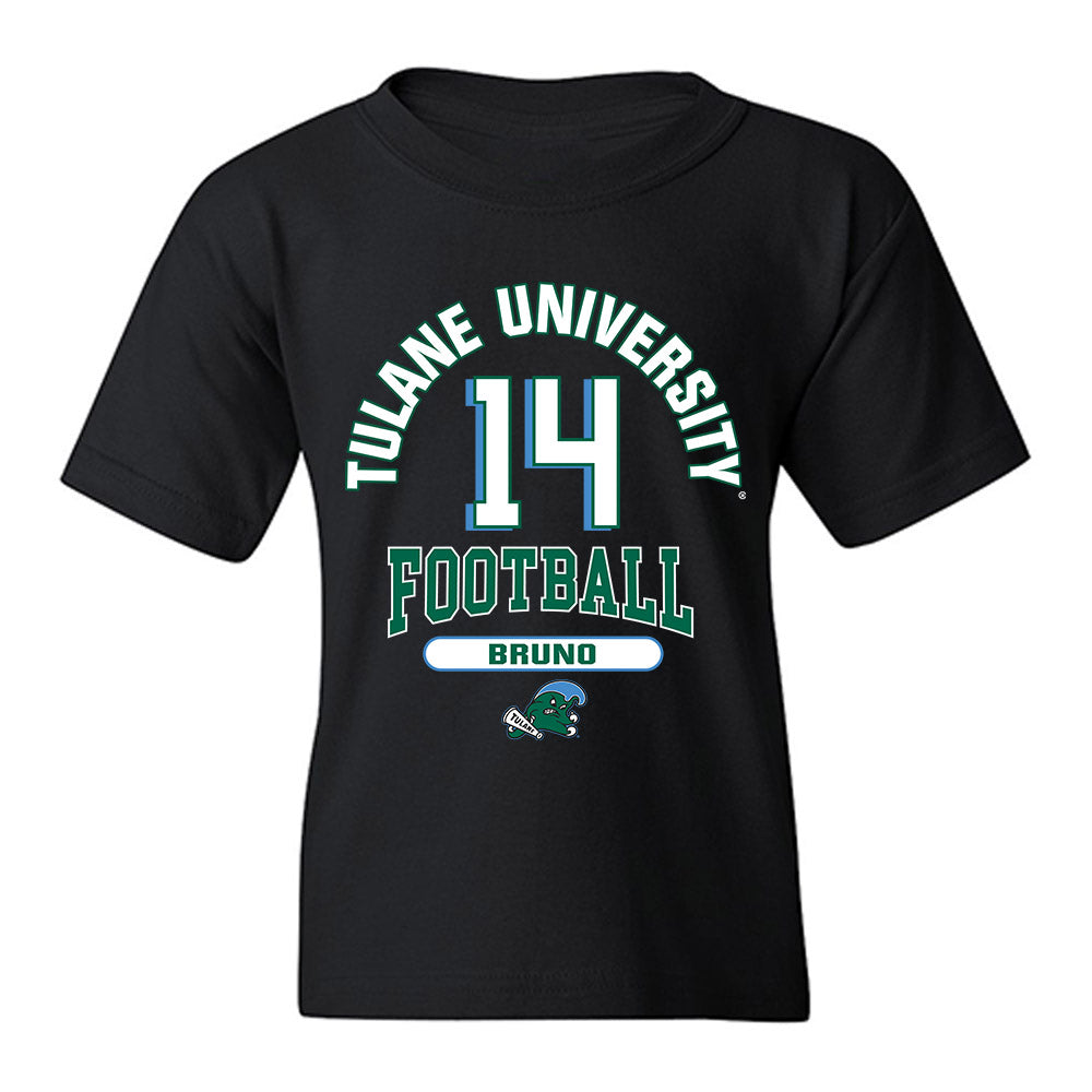Tulane - NCAA Football : Dagan Bruno - Classic Fashion Shersey Youth T-Shirt-0