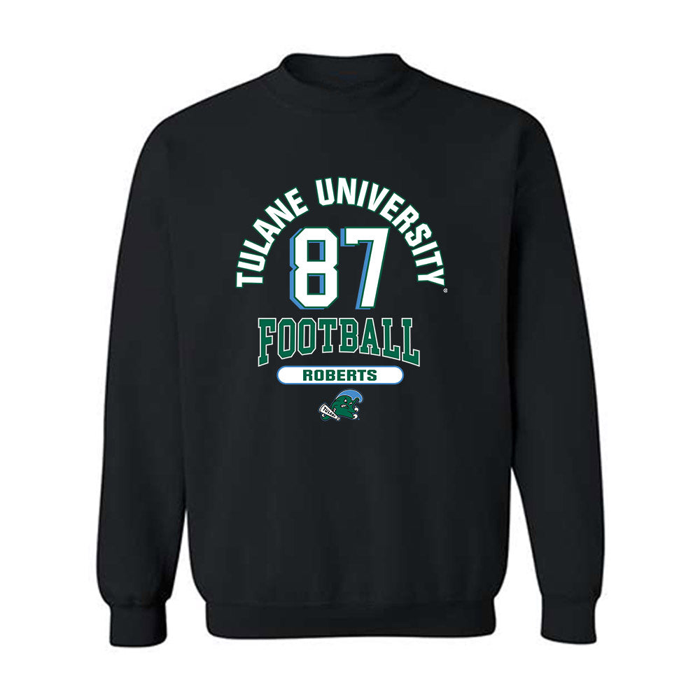 Tulane - NCAA Football : Cameron Roberts - Classic Fashion Shersey Crewneck Sweatshirt-0