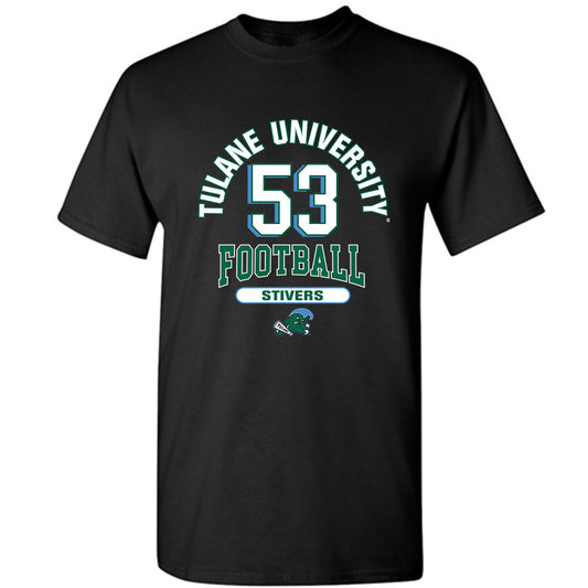 Tulane - NCAA Football : John Stivers - Classic Fashion Shersey T-Shirt-0