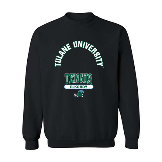 Tulane - NCAA Men's Tennis : Hady Elkordy - Classic Fashion Shersey Crewneck Sweatshirt-0