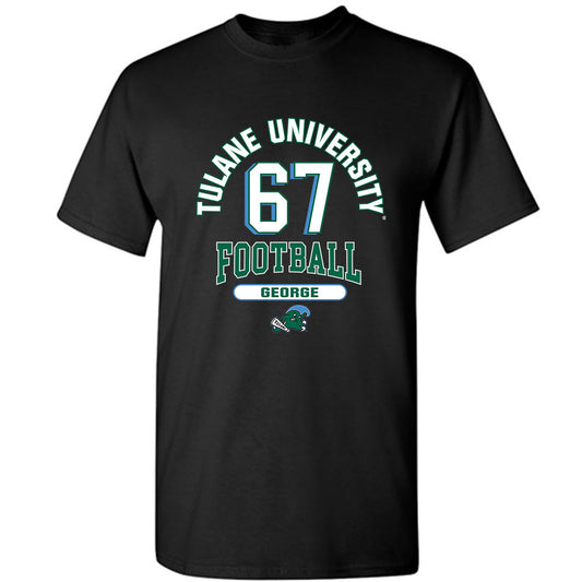 Tulane - NCAA Football : Tylan George - Classic Fashion Shersey T-Shirt-0