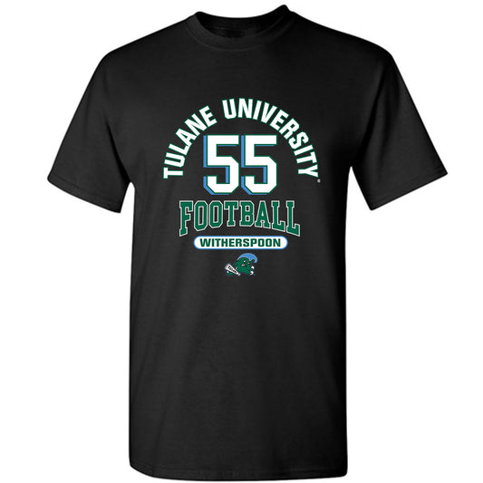 Tulane - NCAA Football : Nick Witherspoon - Classic Fashion Shersey T-Shirt-0