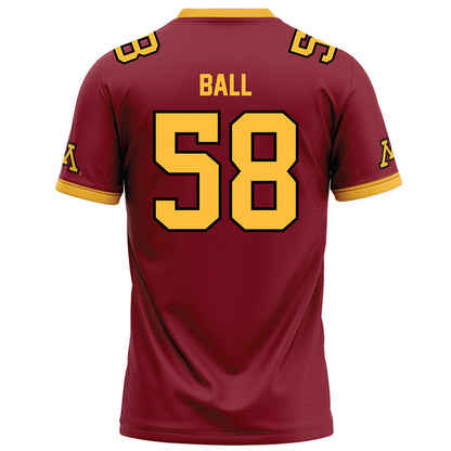 Minnesota - NCAA Football : Jaden Ball - Maroon Football Jersey-1