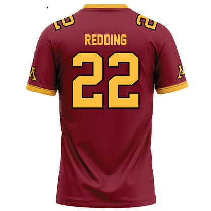 Minnesota - NCAA Football : Evan Redding - Maroon Football Jersey-1