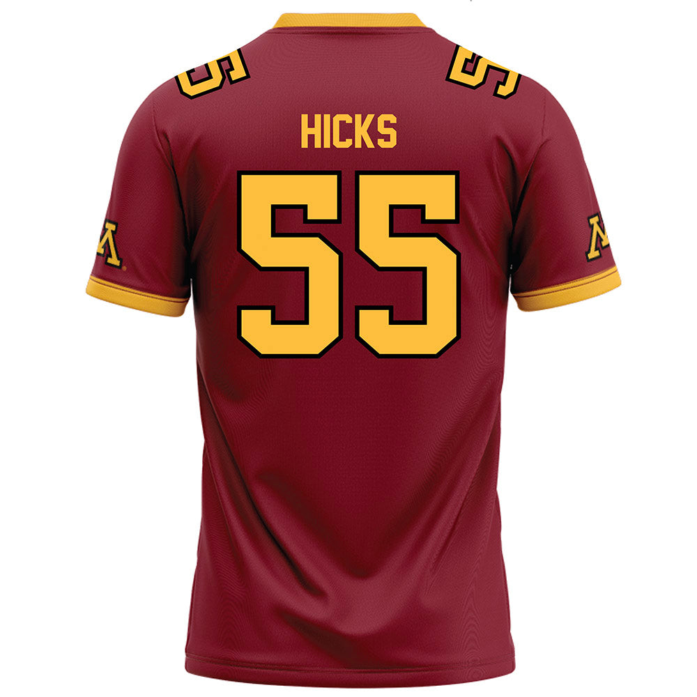 Minnesota - NCAA Football : Jaylin Hicks - Maroon Football Jersey-1