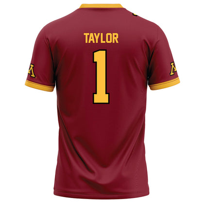 Minnesota - NCAA Football : Darius Taylor - Maroon Football Jersey